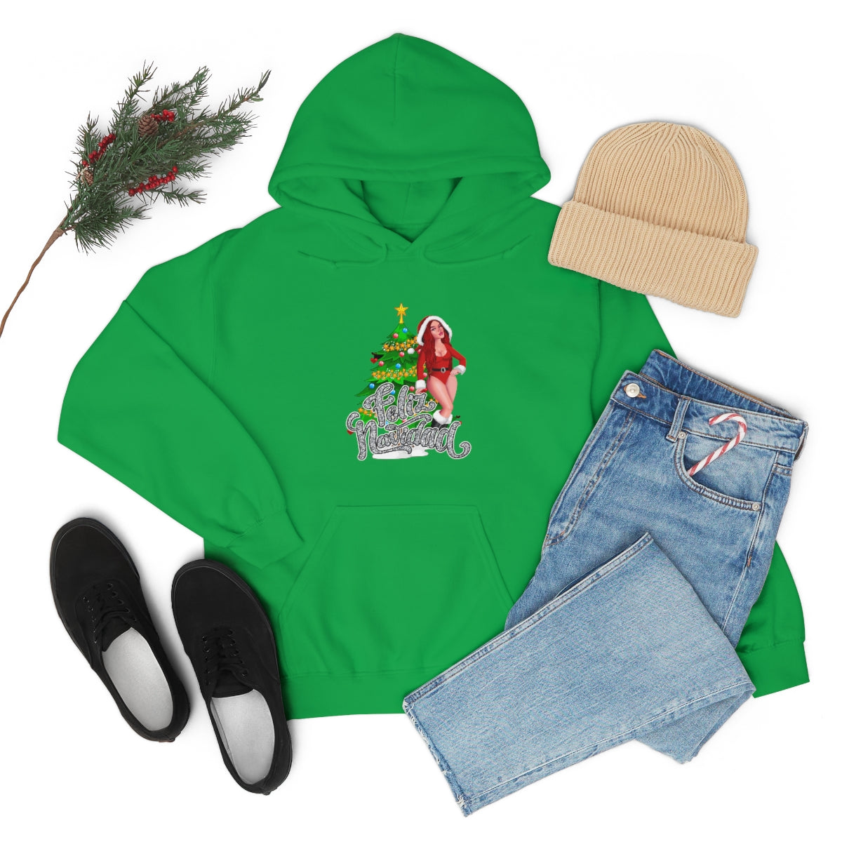 Christmas karol- Unisex Heavy Blend™ Hooded Sweatshirt