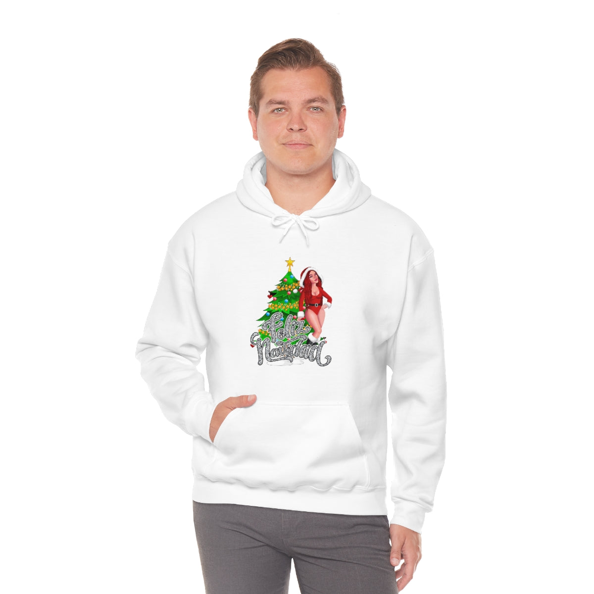 Christmas karol- Unisex Heavy Blend™ Hooded Sweatshirt