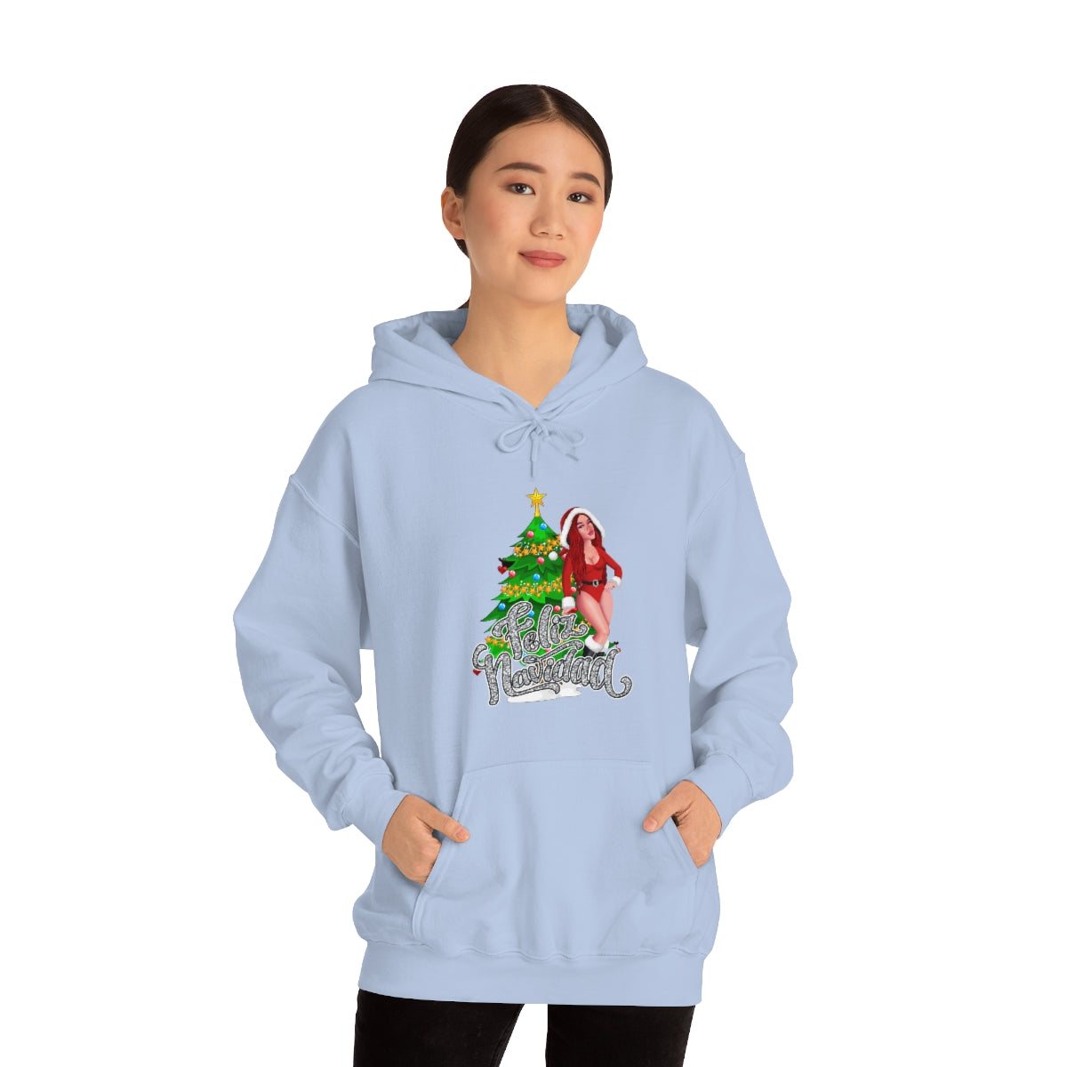 Christmas karol- Unisex Heavy Blend™ Hooded Sweatshirt