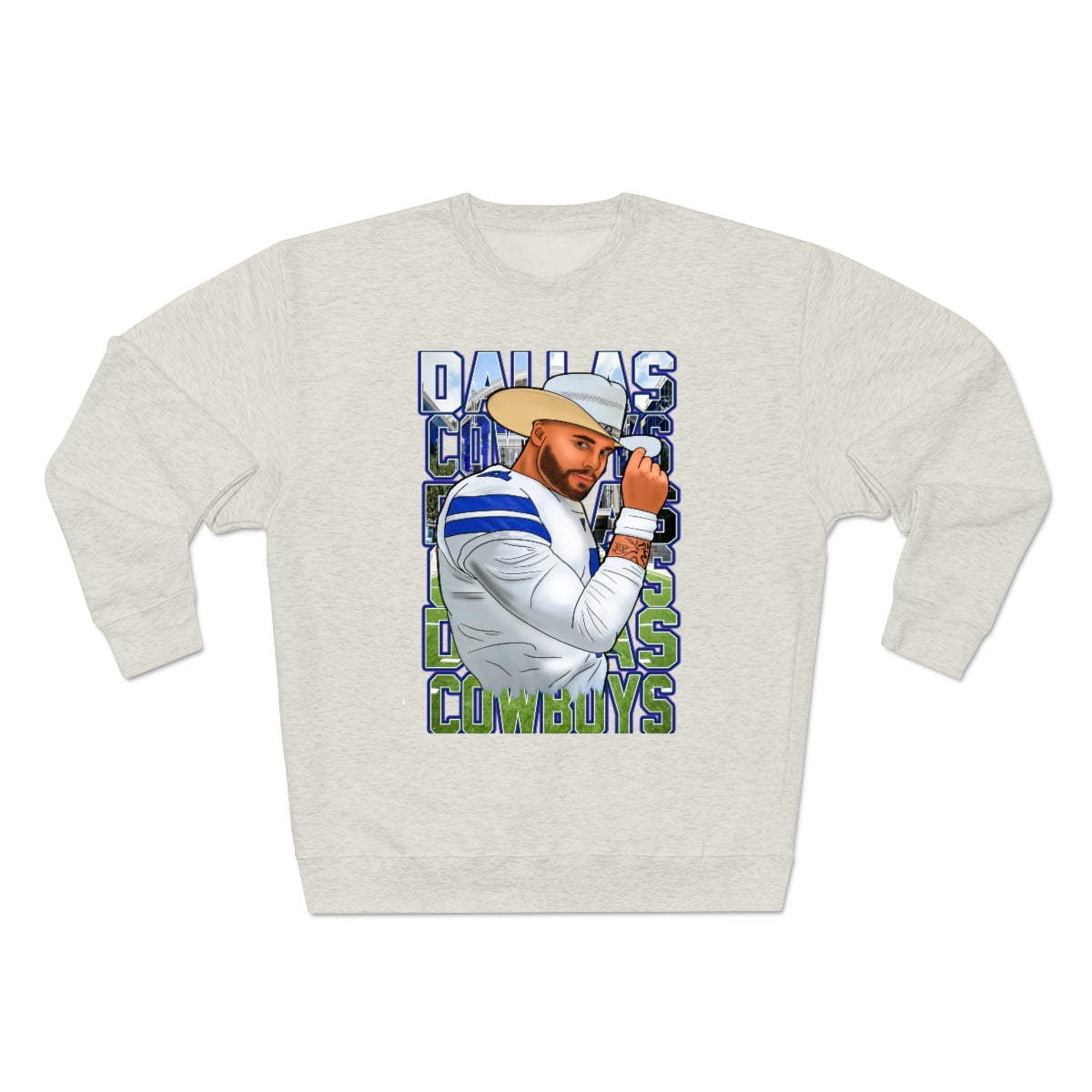 Dak Unisex Premium Crewneck Sweatshirt