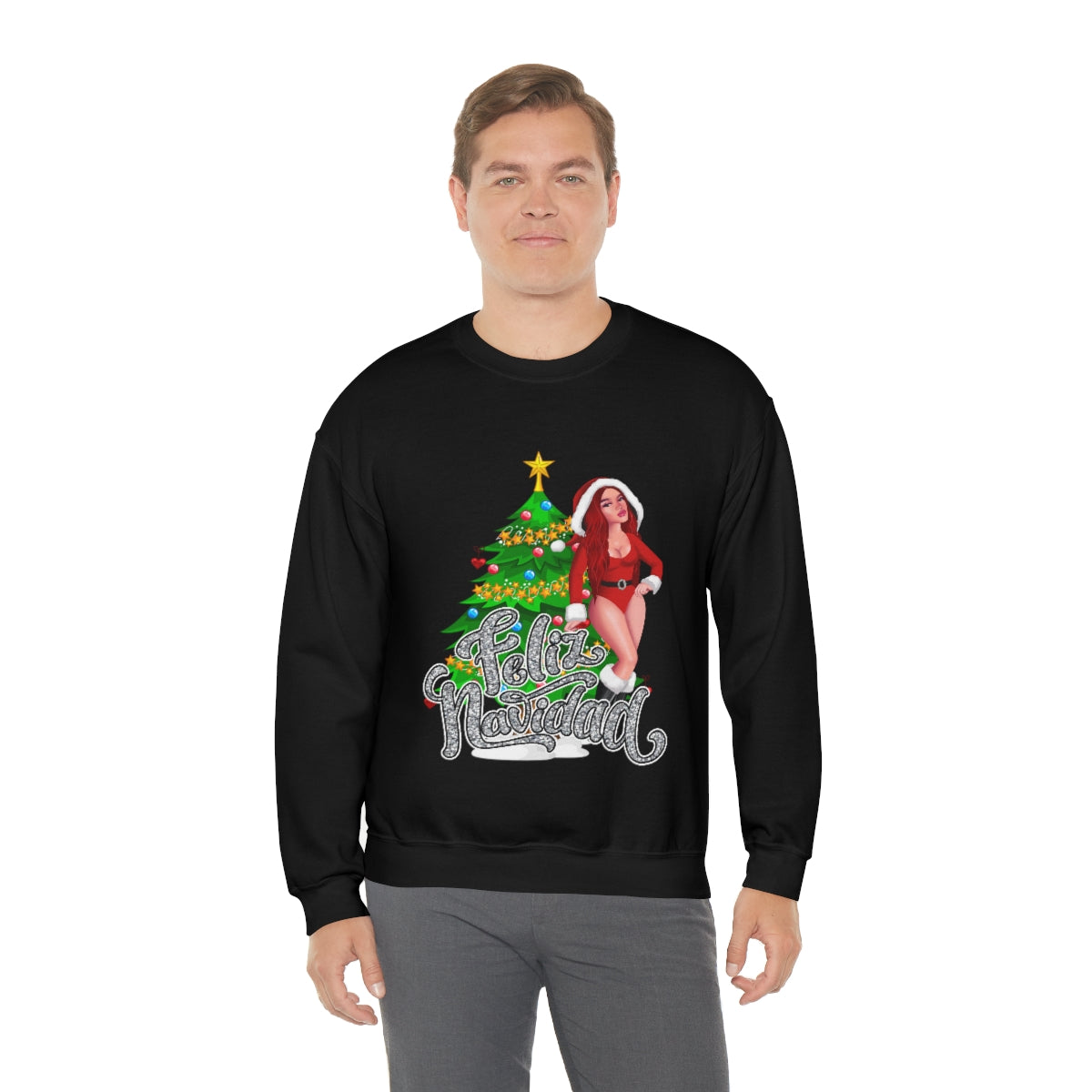 Christmas karolg- Unisex Heavy Blend™ Crewneck Sweatshirt