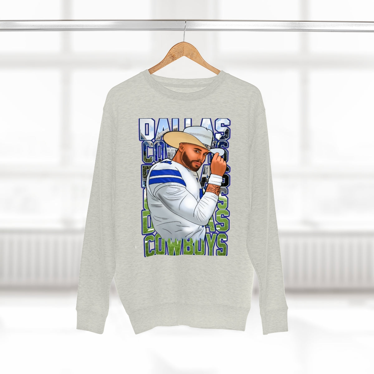 Dak Unisex Premium Crewneck Sweatshirt