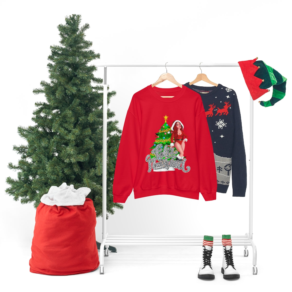 Christmas karolg- Unisex Heavy Blend™ Crewneck Sweatshirt