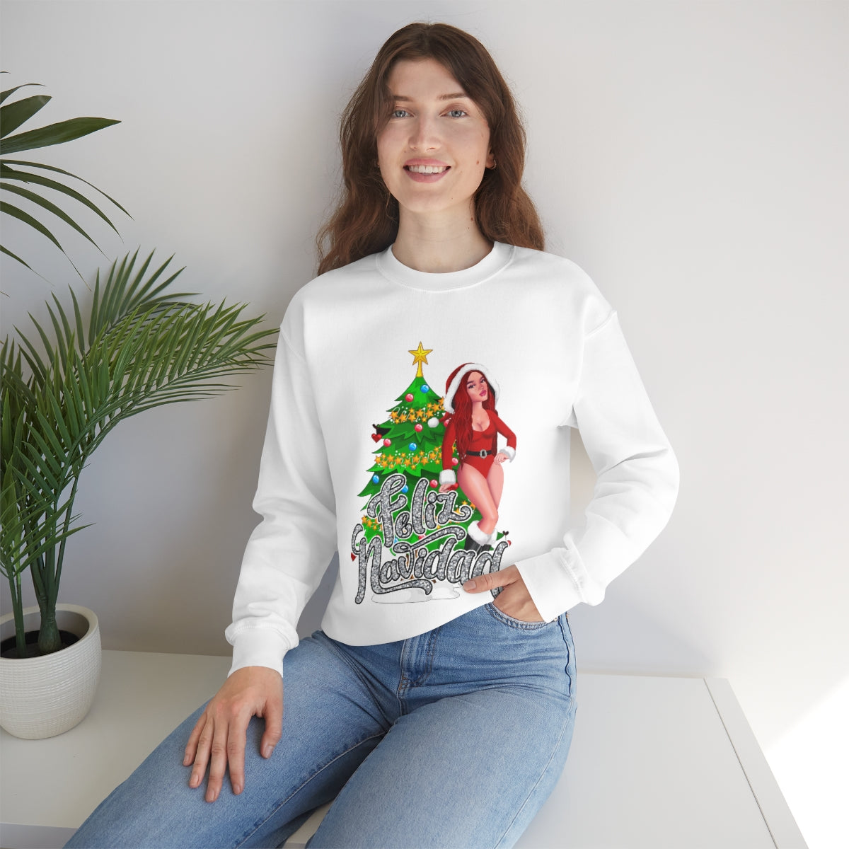 Christmas karolg- Unisex Heavy Blend™ Crewneck Sweatshirt