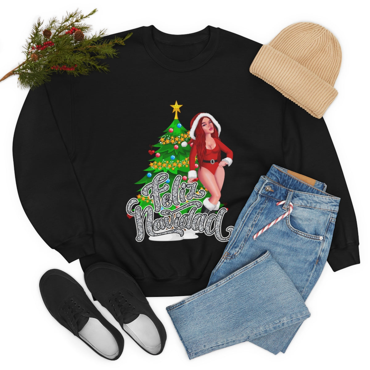 Christmas karolg- Unisex Heavy Blend™ Crewneck Sweatshirt