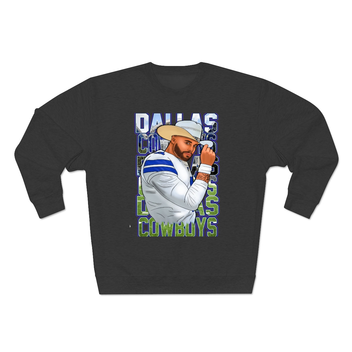 Dak Unisex Premium Crewneck Sweatshirt