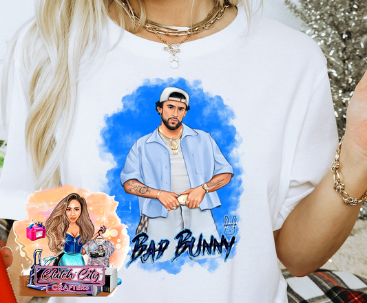 Bad Bunny unX100to White Tee