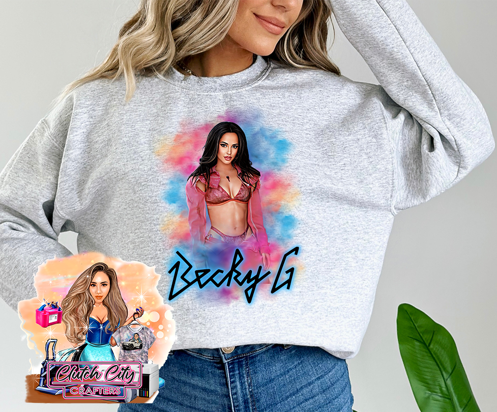 beckyG Coachella Ash Sweatshirt