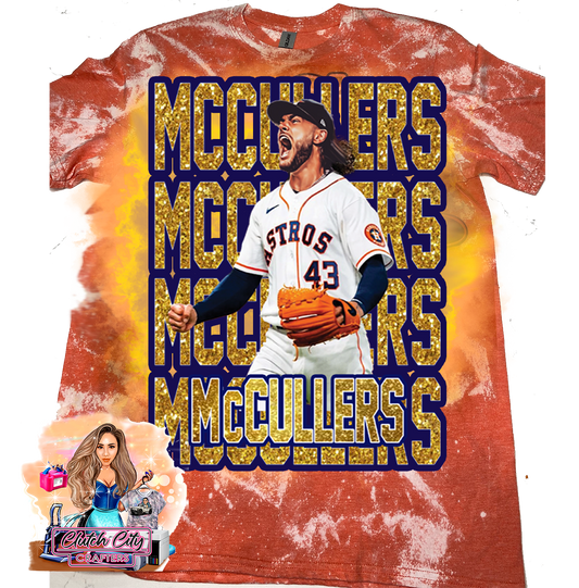 McCullers Orange Bleached Tee 2023