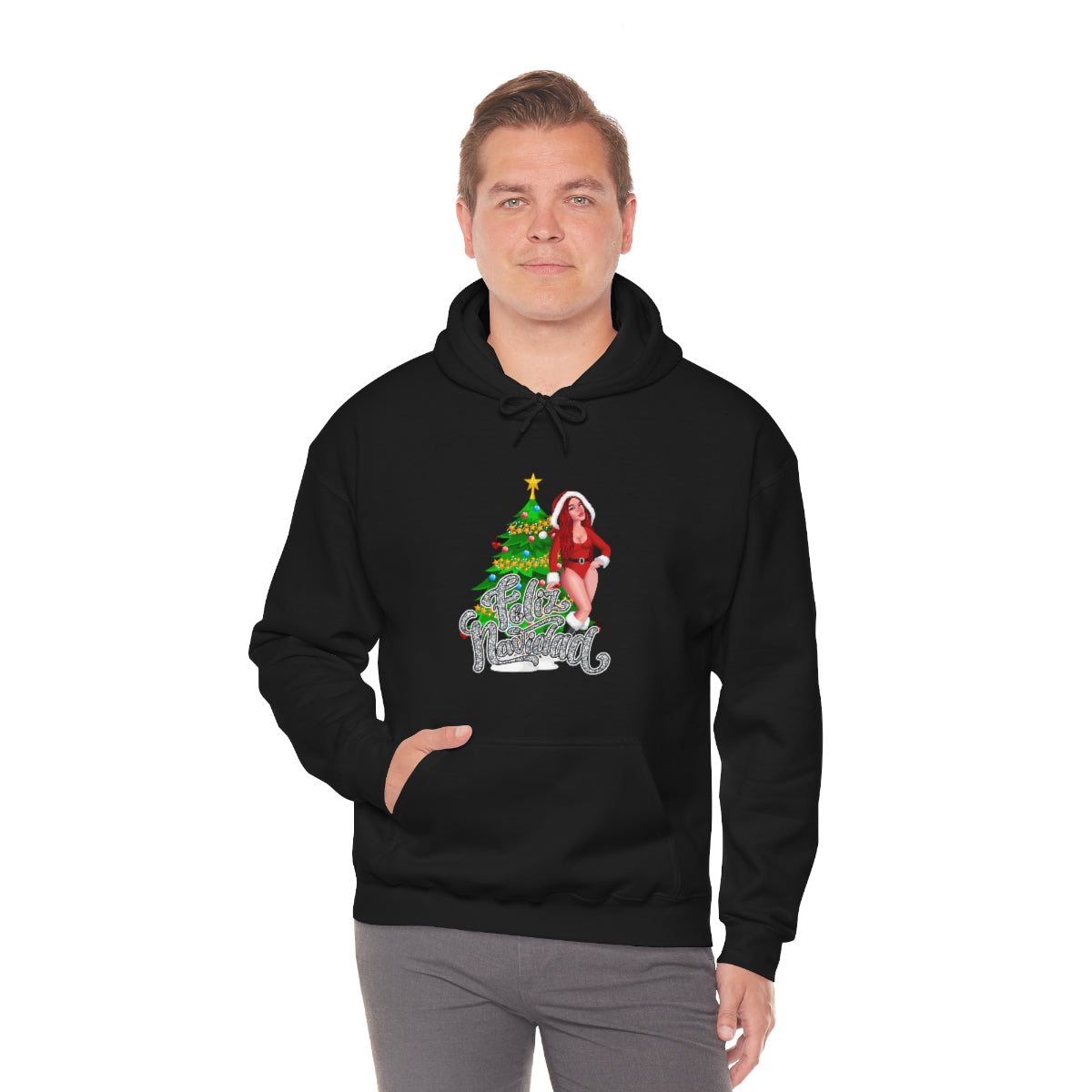 Christmas karol- Unisex Heavy Blend™ Hooded Sweatshirt