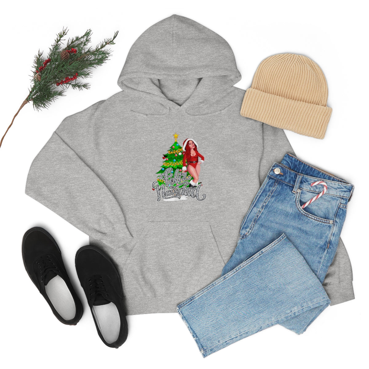 Christmas karol- Unisex Heavy Blend™ Hooded Sweatshirt