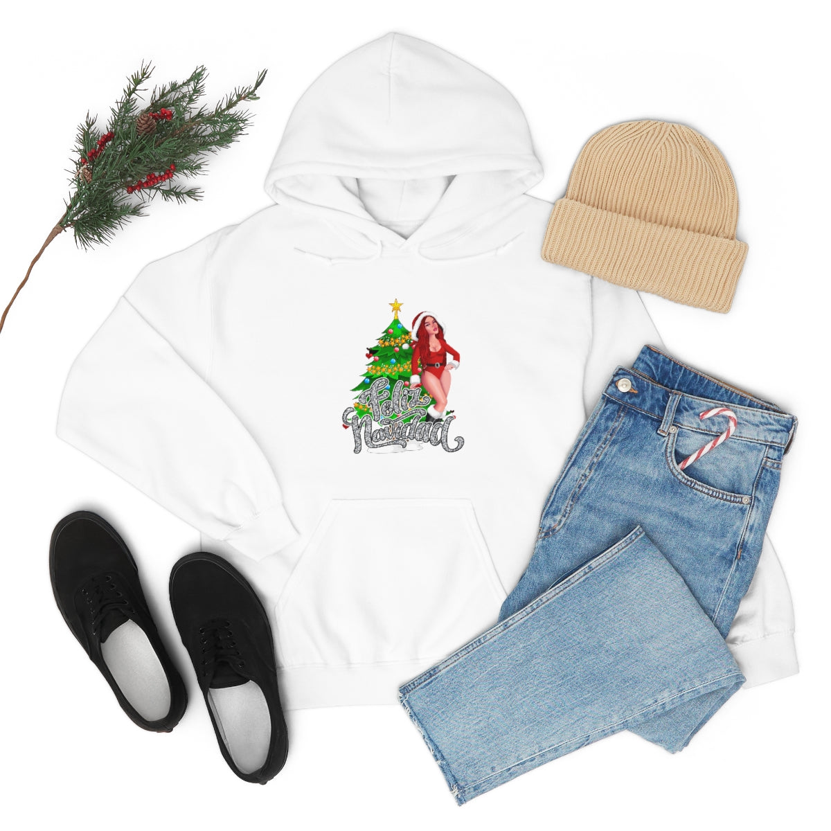 Christmas karol- Unisex Heavy Blend™ Hooded Sweatshirt