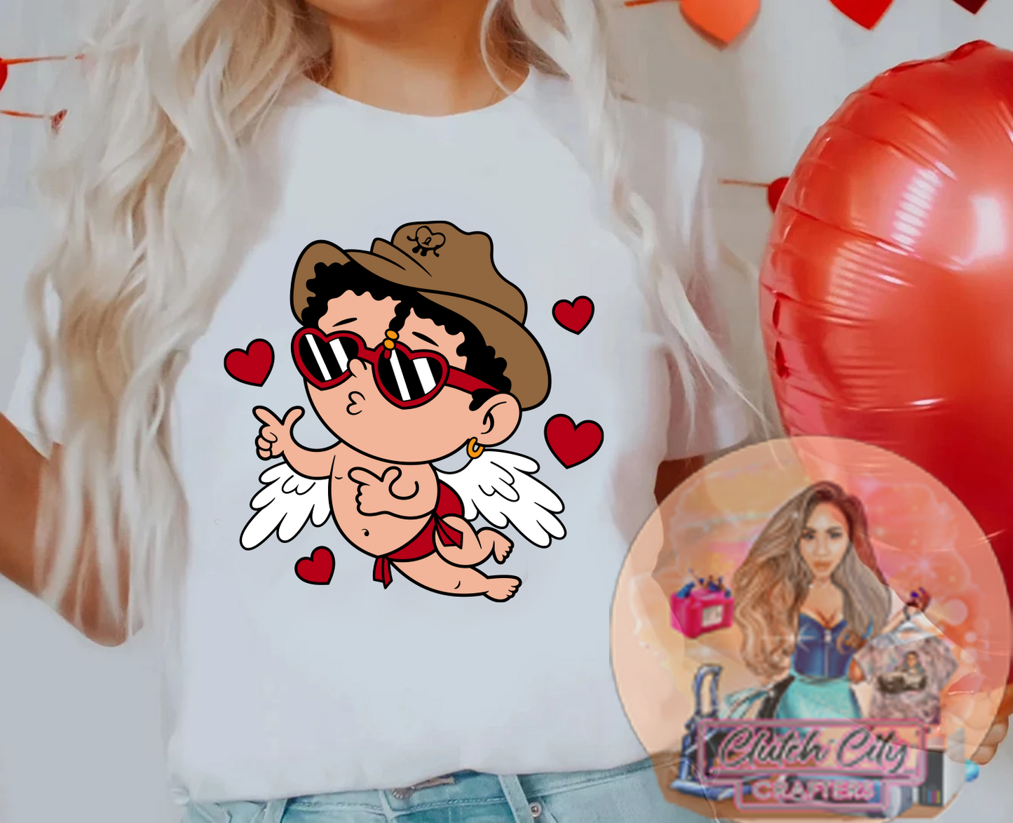 Cupid Benito White Tee