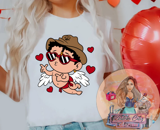 Cupid Benito White Tee