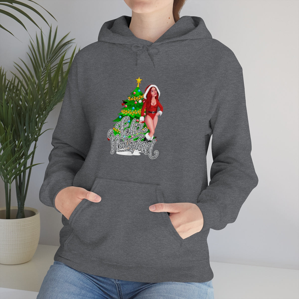 Christmas karol- Unisex Heavy Blend™ Hooded Sweatshirt