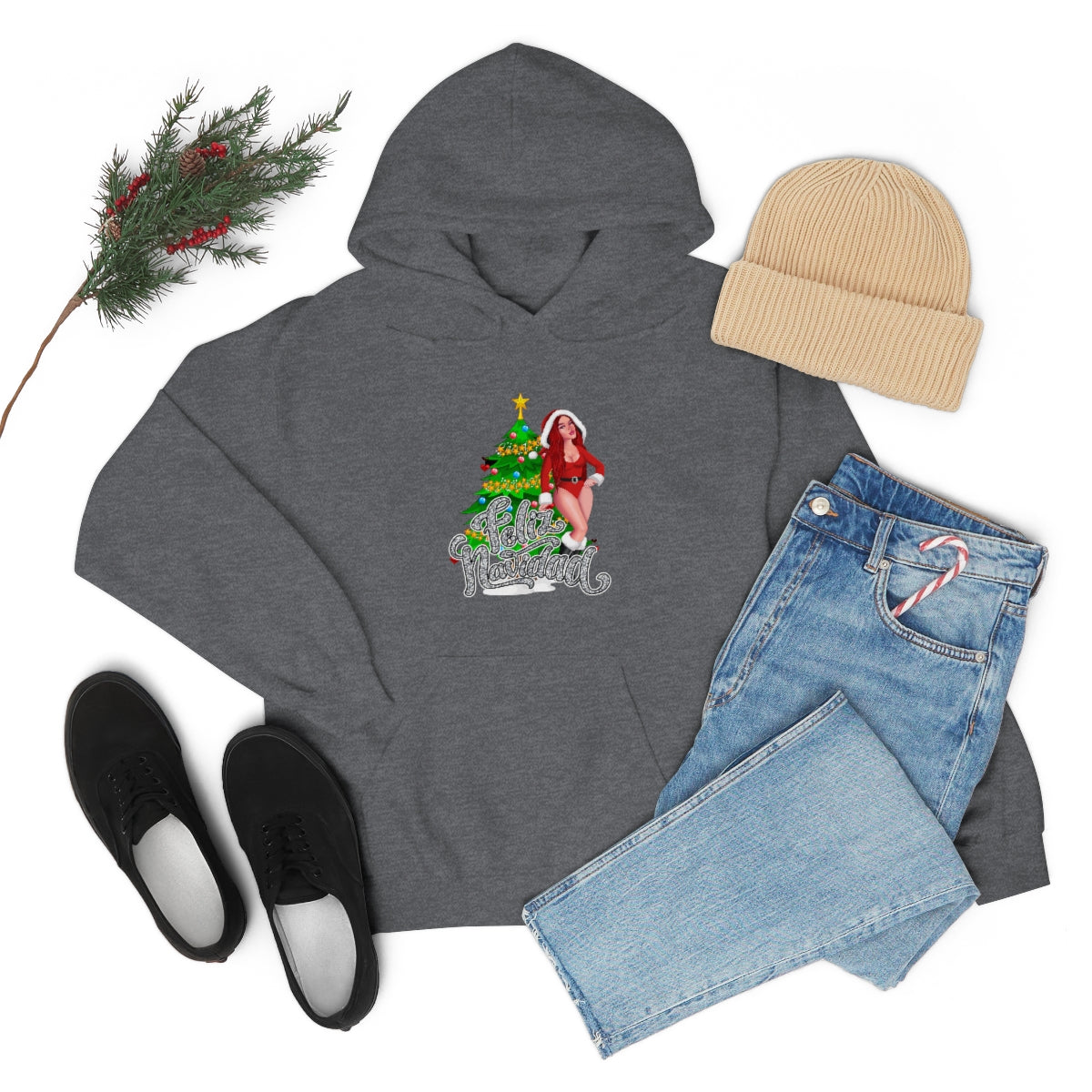 Christmas karol- Unisex Heavy Blend™ Hooded Sweatshirt