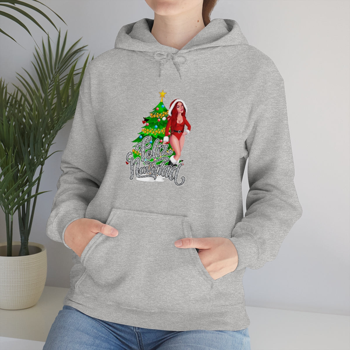 Christmas karol- Unisex Heavy Blend™ Hooded Sweatshirt