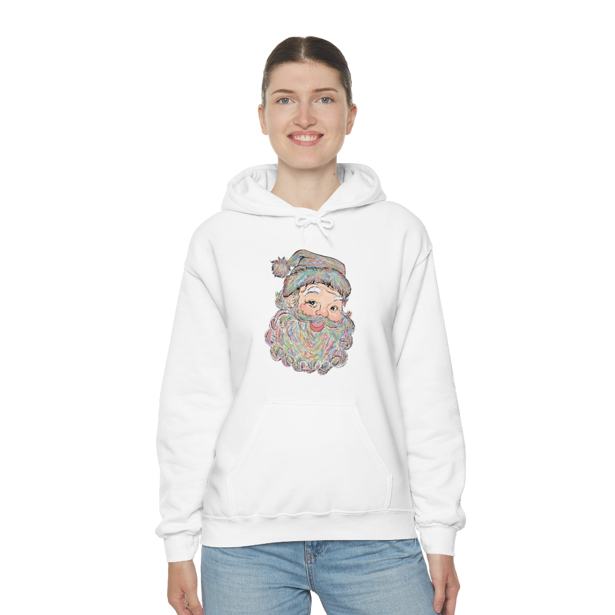 Santa Hooded Sweatshirt