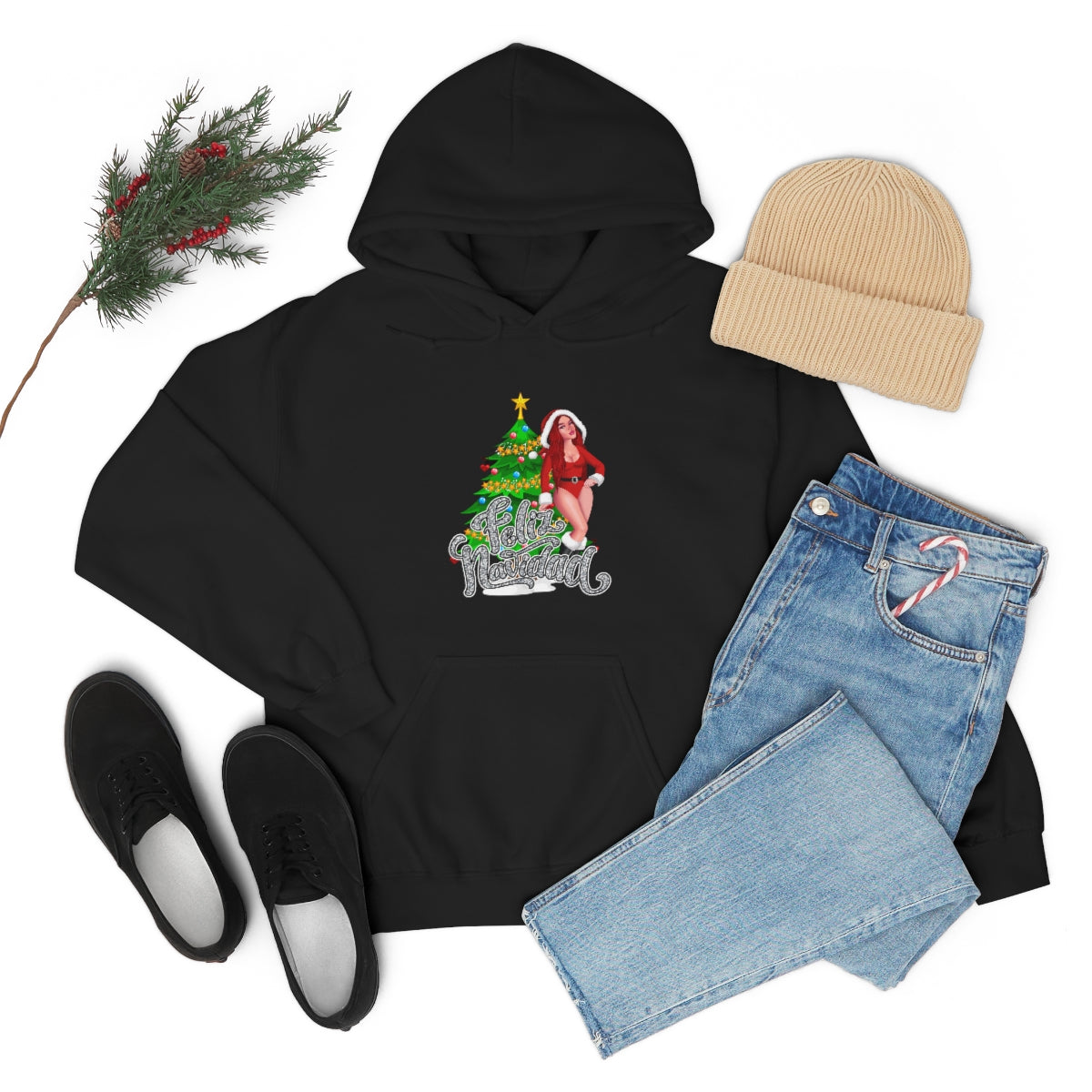 Christmas karol- Unisex Heavy Blend™ Hooded Sweatshirt