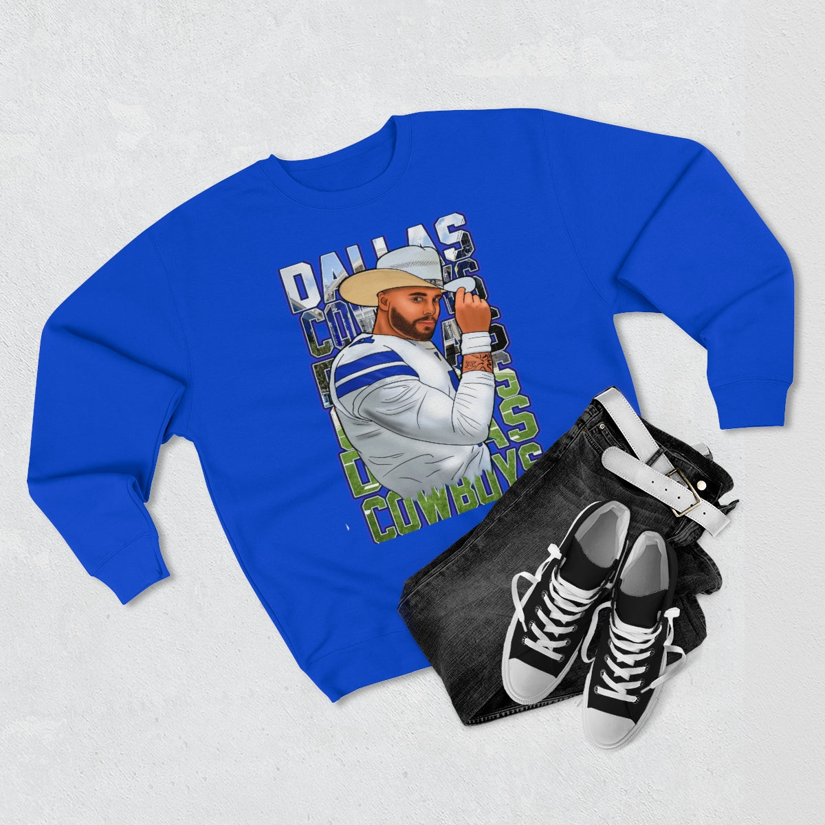 Dak Unisex Premium Crewneck Sweatshirt