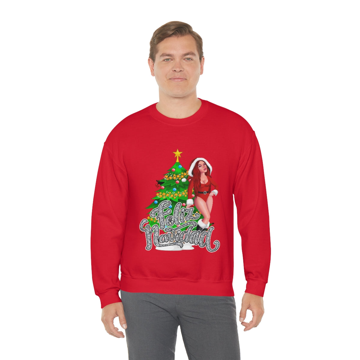 Christmas karolg- Unisex Heavy Blend™ Crewneck Sweatshirt