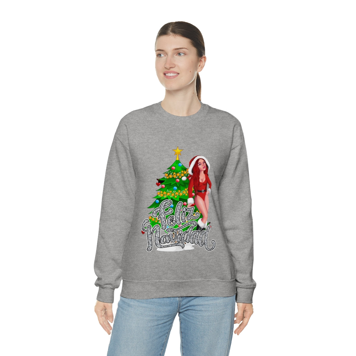 Christmas karolg- Unisex Heavy Blend™ Crewneck Sweatshirt