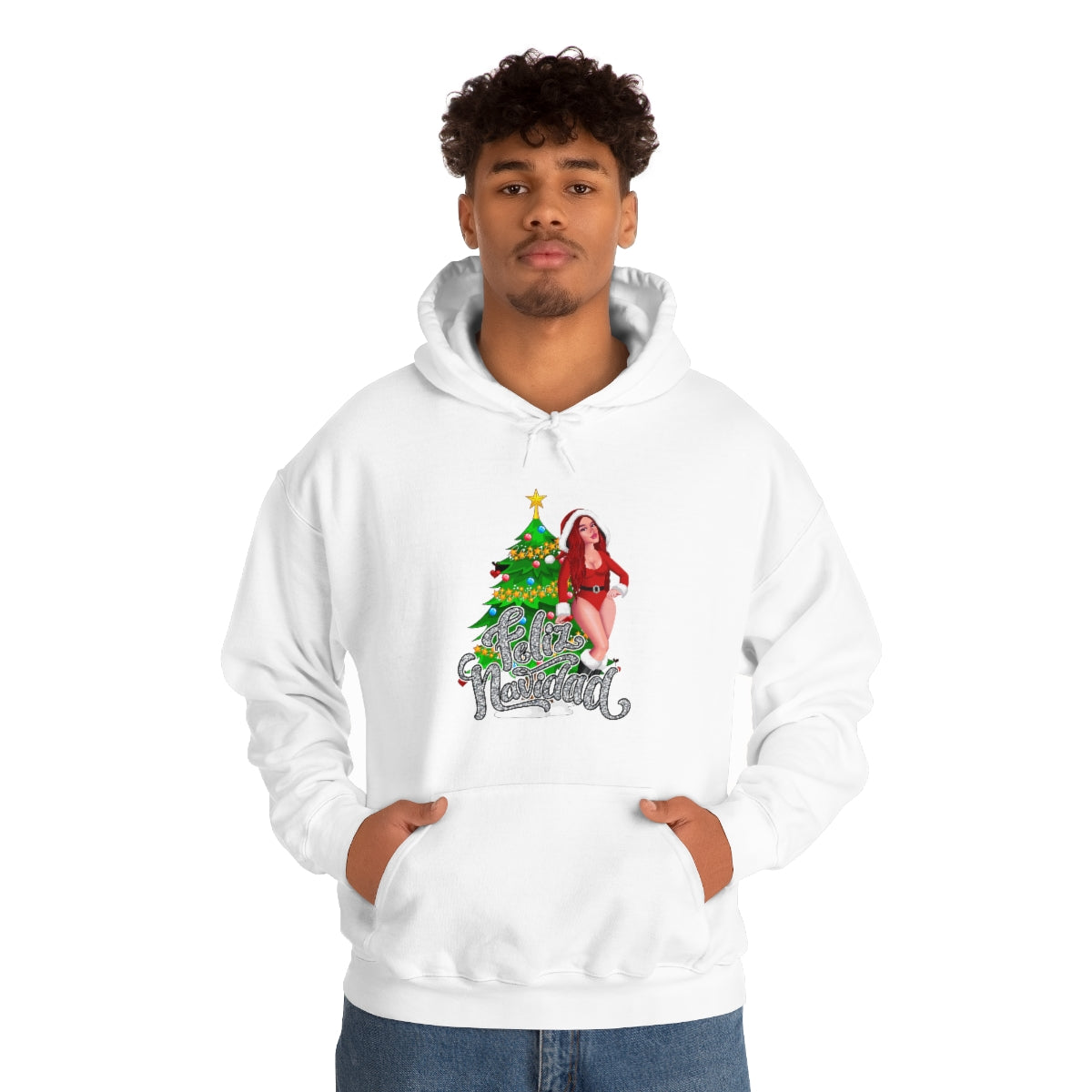 Christmas karol- Unisex Heavy Blend™ Hooded Sweatshirt