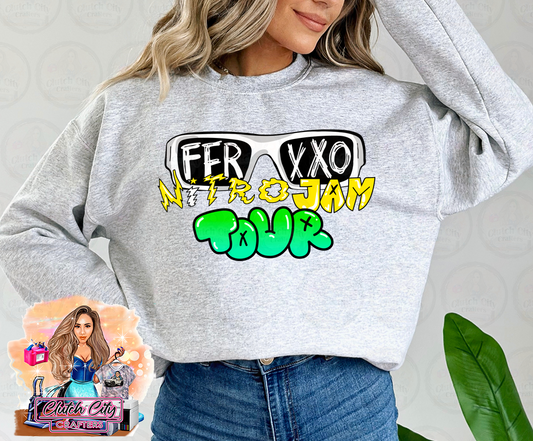 FerXXO Nitro Jam Tour Ash Sweatshirt