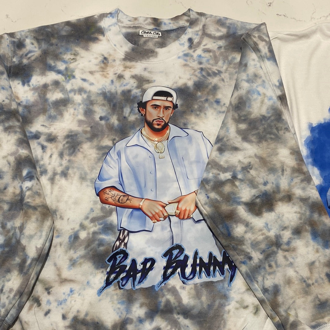 BadBunny UnX100to TieDye Sweatshirt