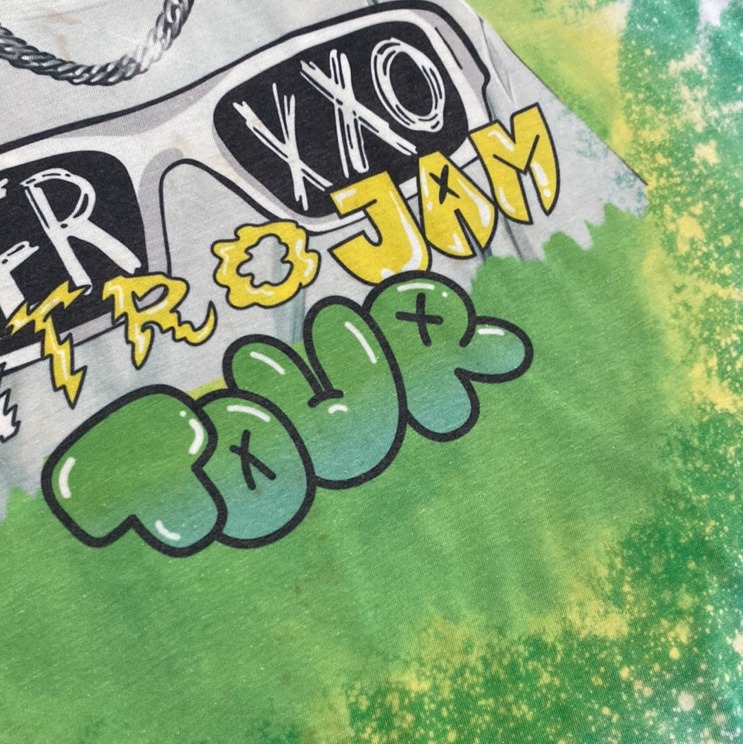 FerXXO Smiling with Green Smoke Bleached Tee