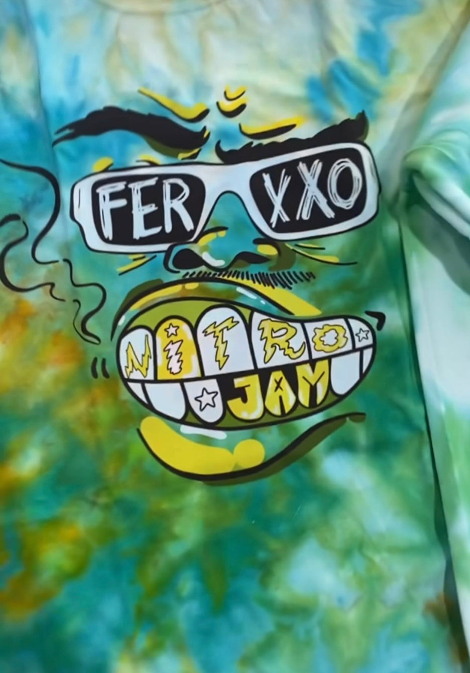 FerXXO nitro jam tour Tie Dye Tee