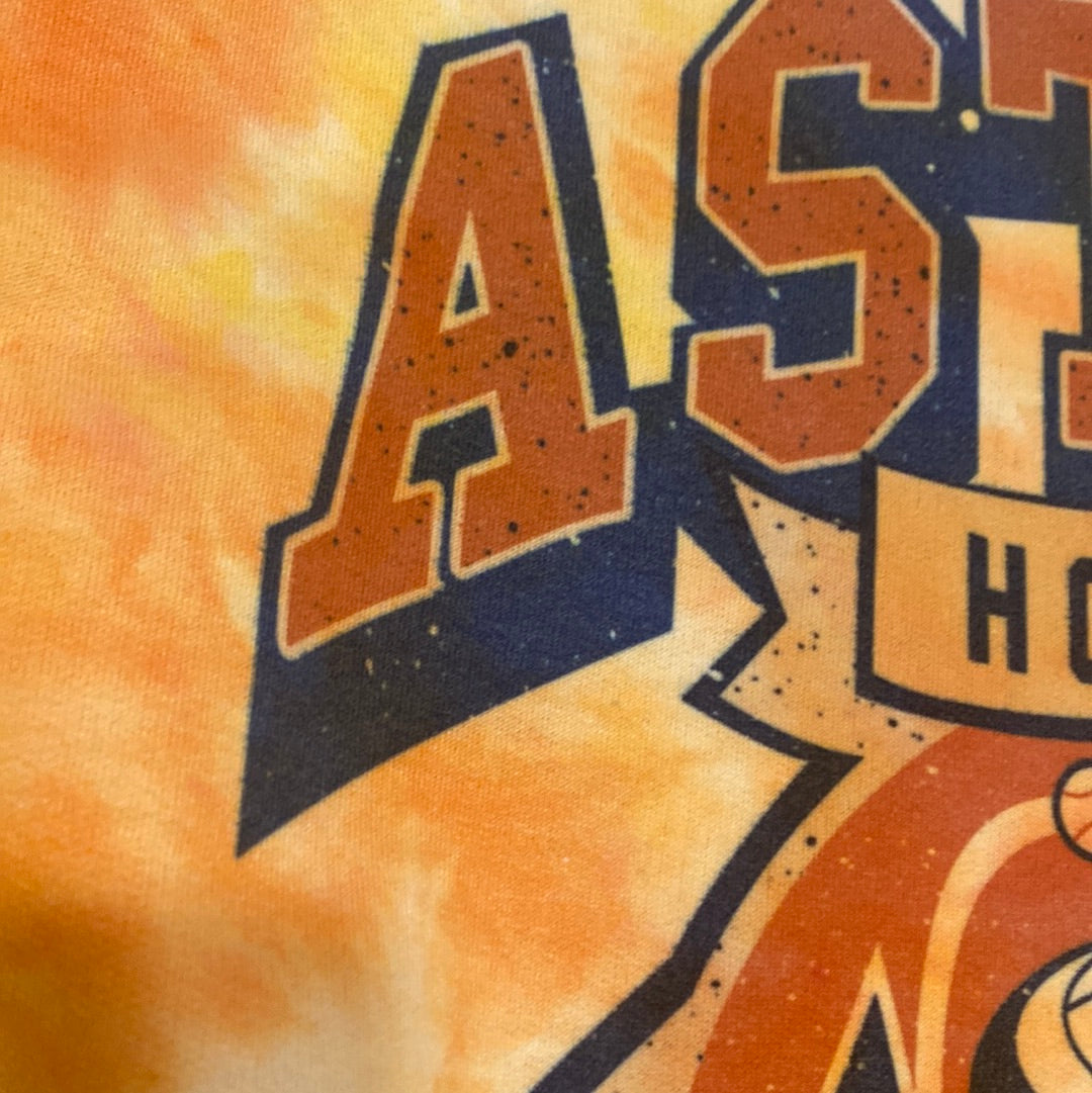 World Series Orange Dyed Sweatshirt