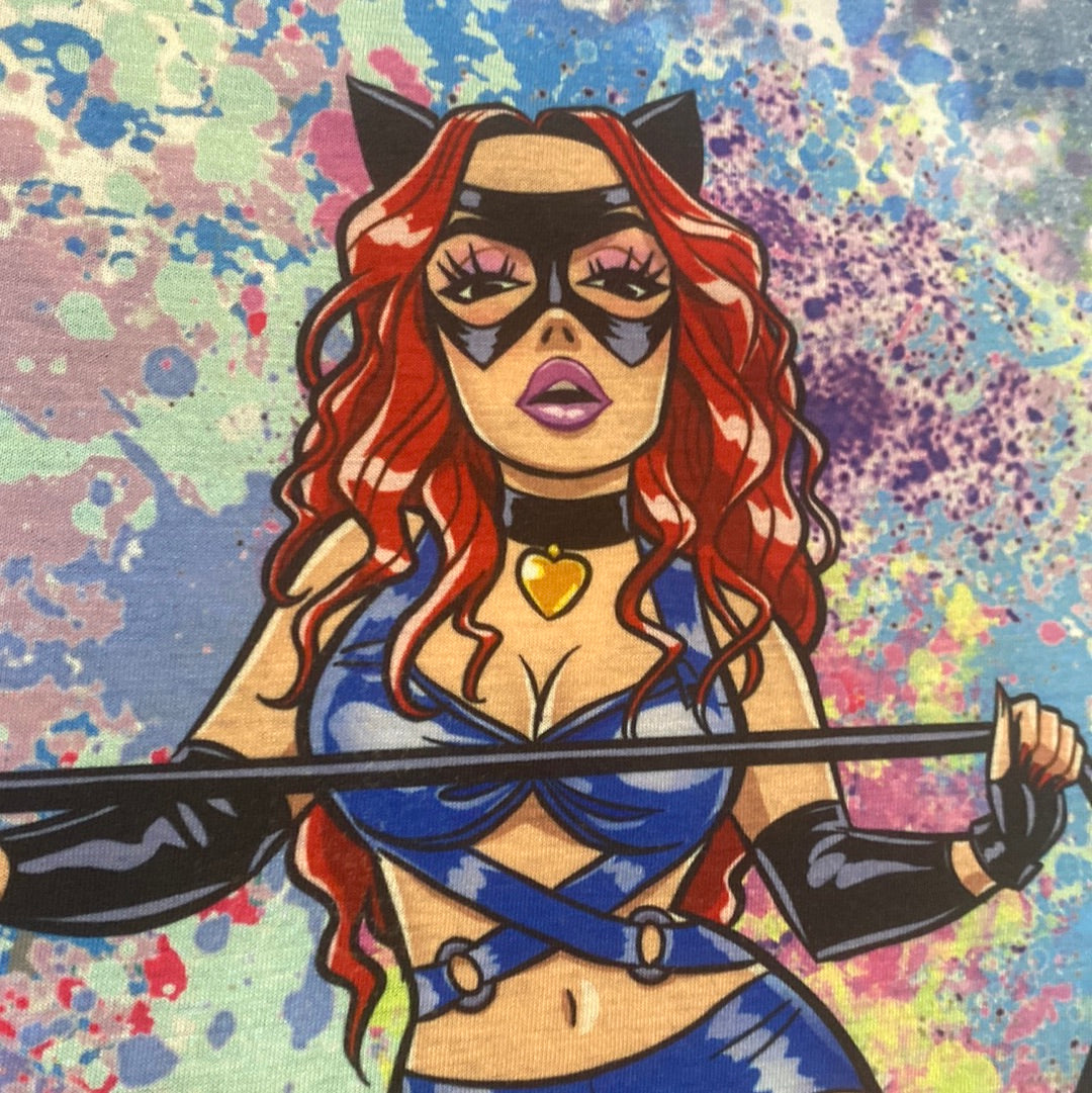 Catwoman KarolG Red Hair