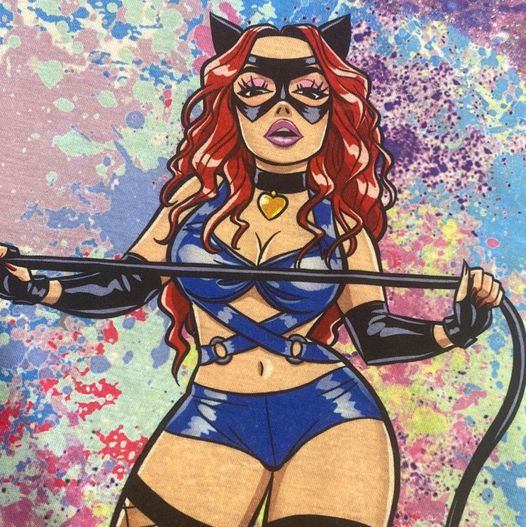 Catwoman KarolG Red Hair