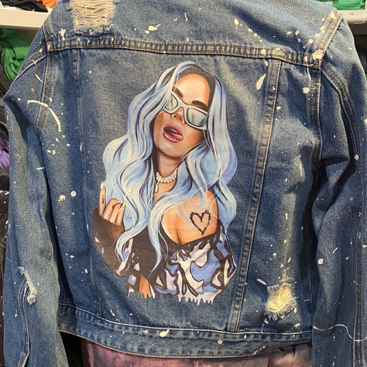 Karol G Jean jacket