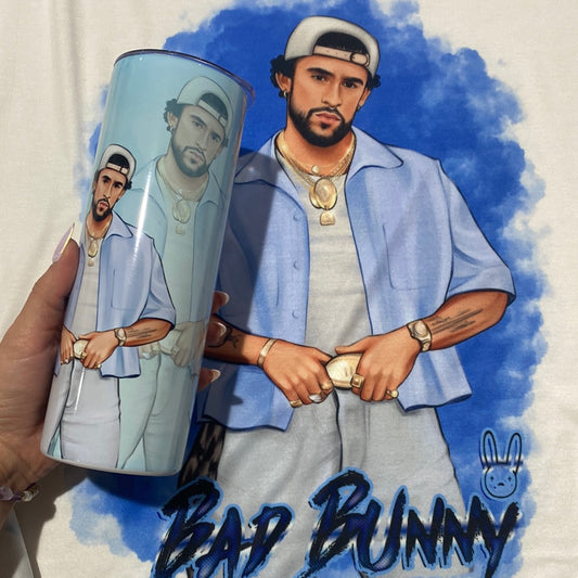 Bad Bunny UnX100to Bundle + tumbler