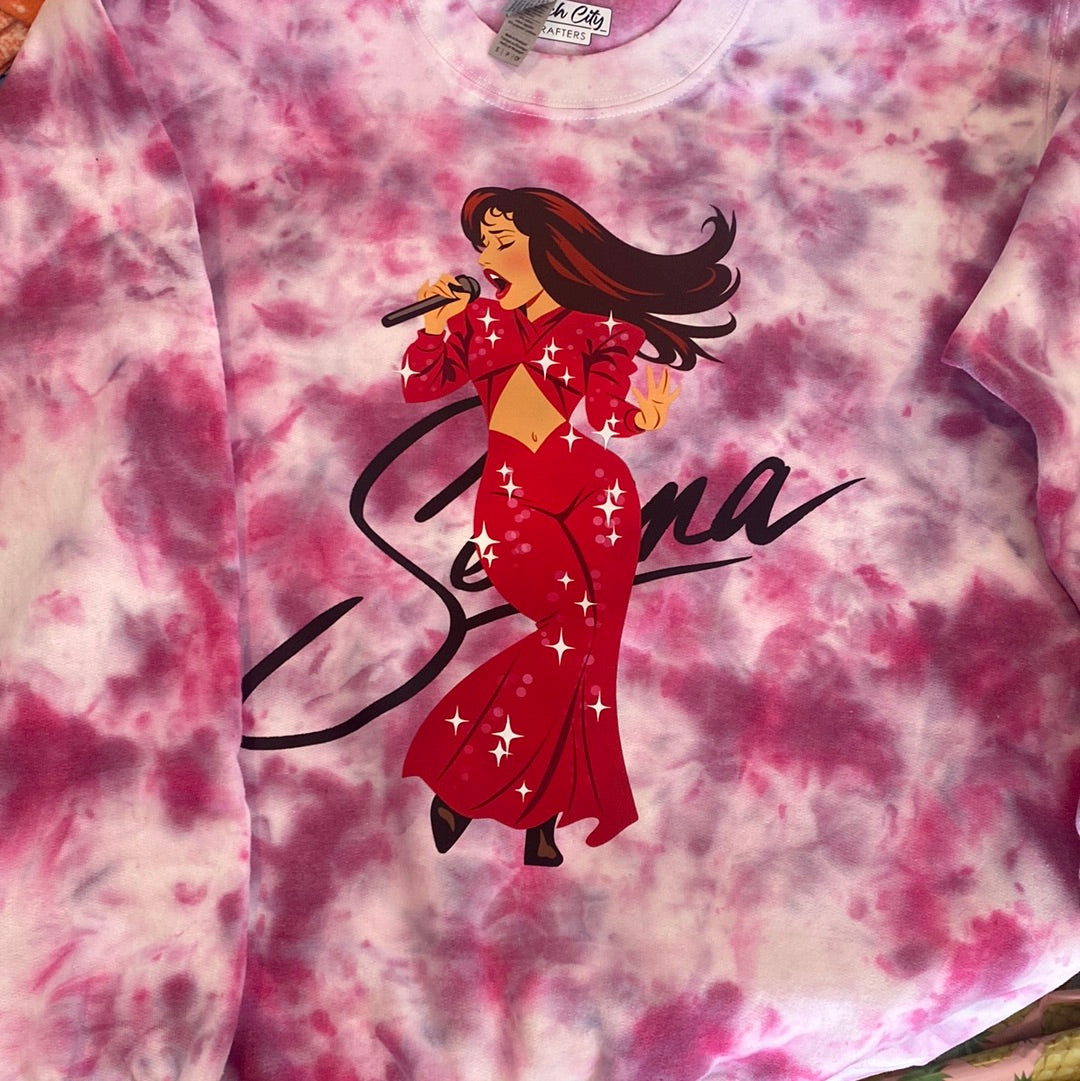 Selena Tie Dye Sweatshirt