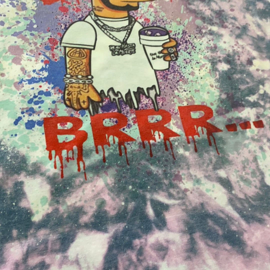 Anuel. Brrrr… bleached tee