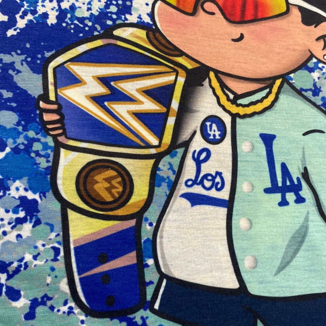 Dodgers Wrestler Bad Bunny