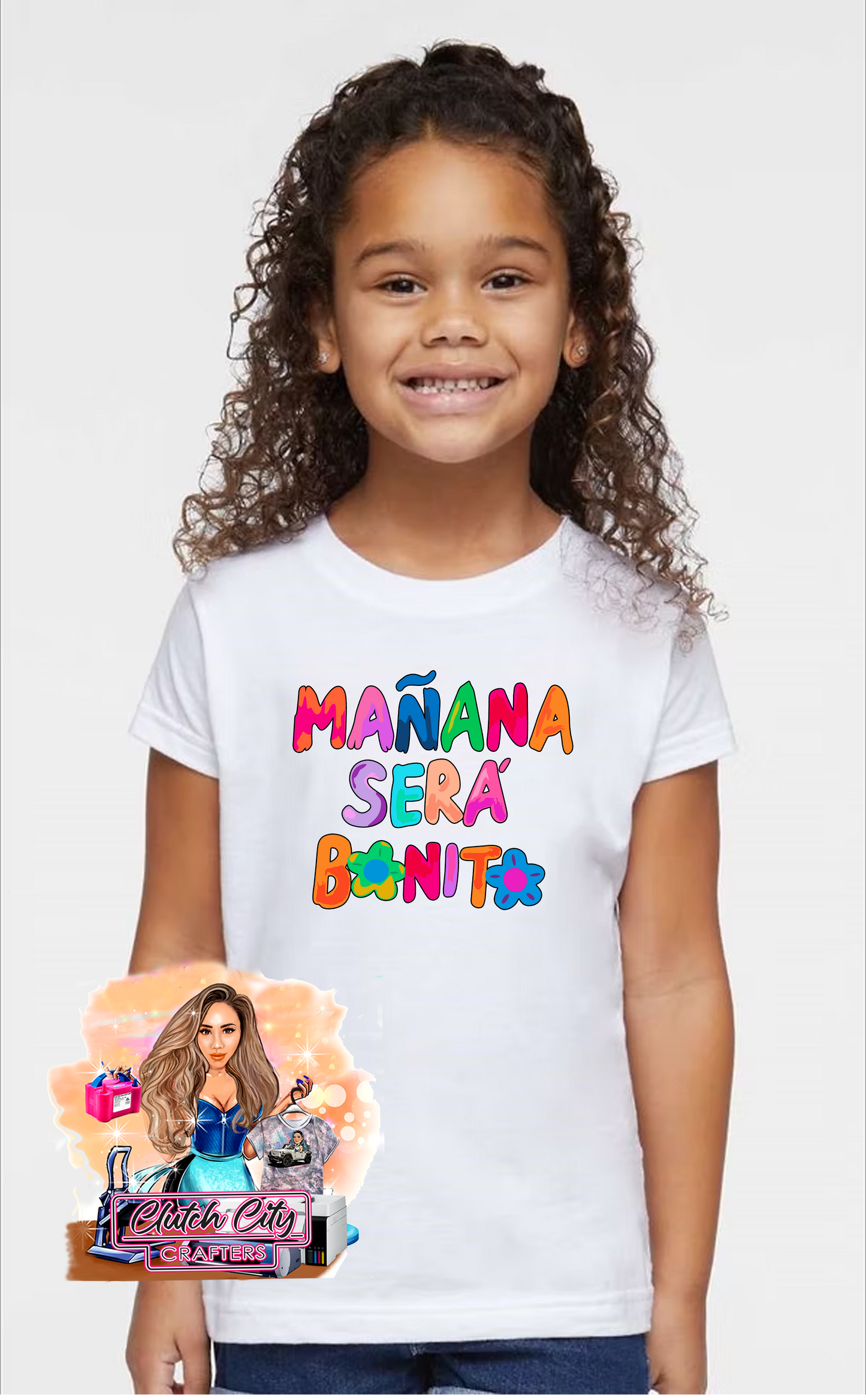 Kids MSB White Tee