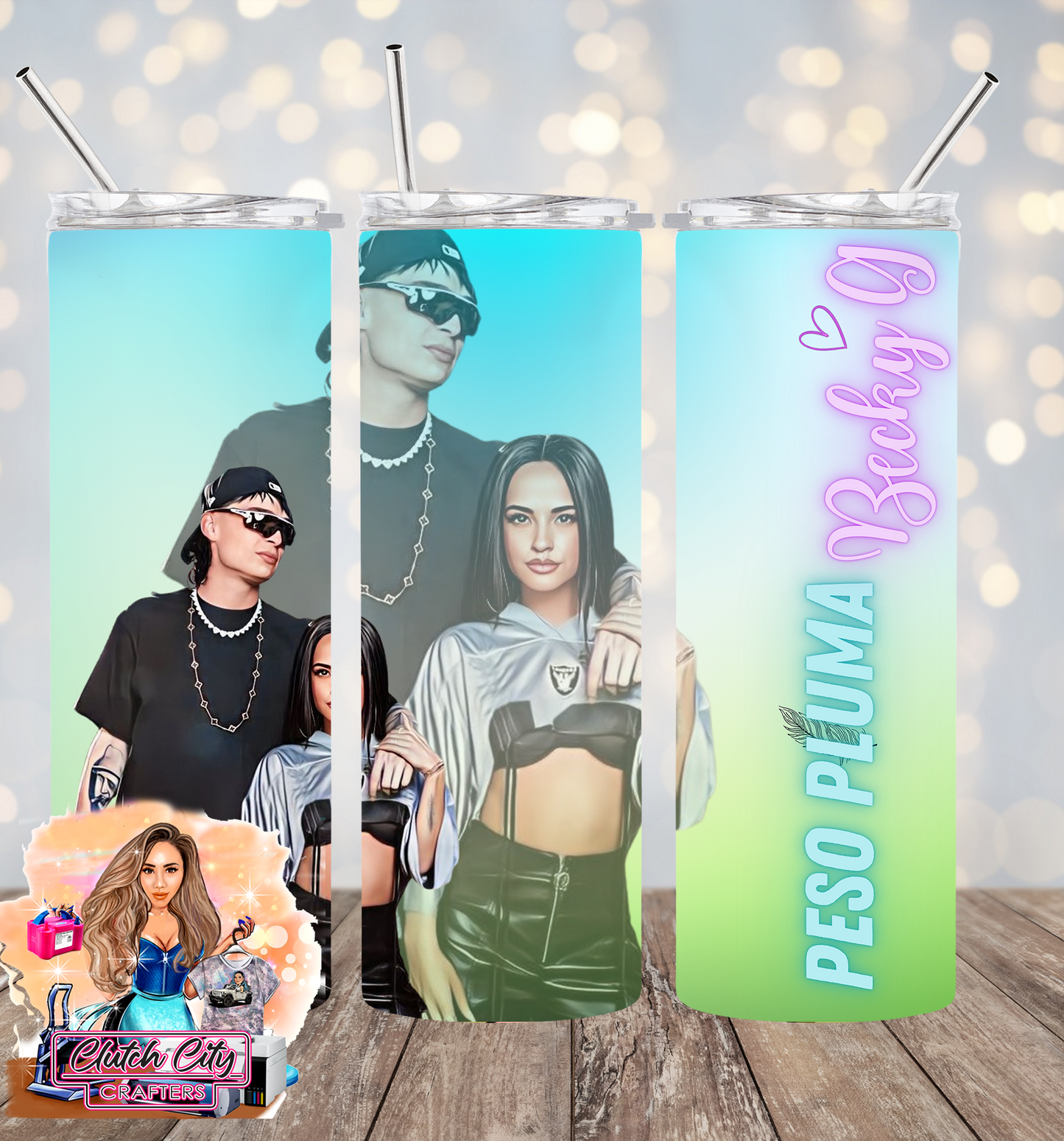 Peso Pluma & Becky G Tumbler