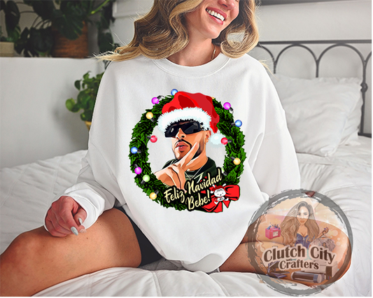 Feliz Navidad Bebe Sweatshirt